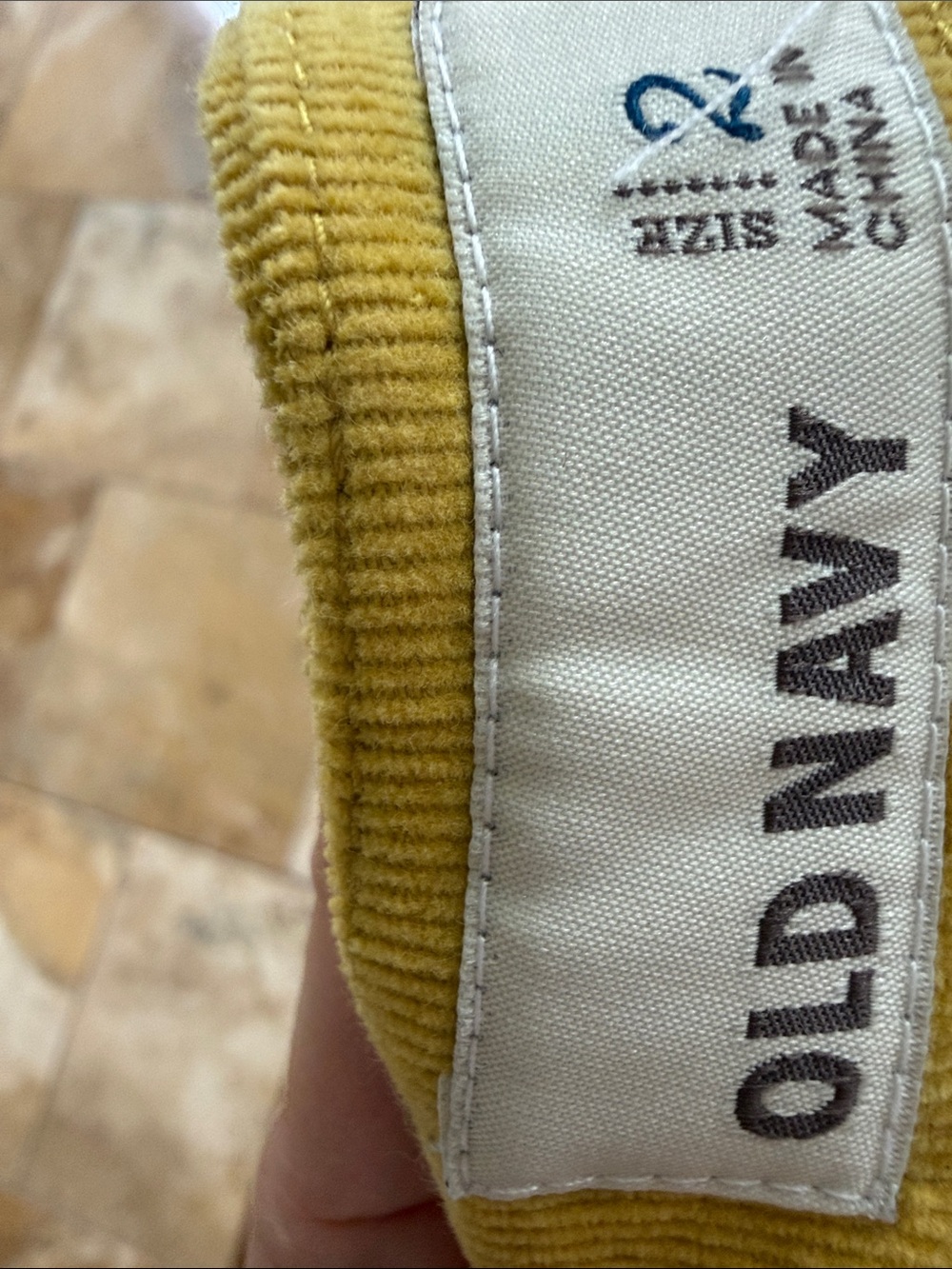 Old Navy Mustard Yellow corduroy Mini Skirt - Picture 4 of 4